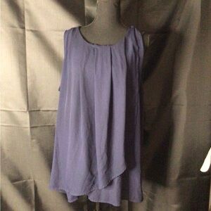 #689. Faith and Joy Women's Blue Top